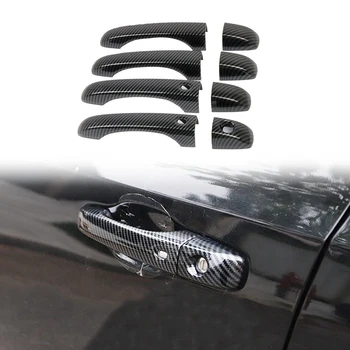 Тампон на външни дръжки на вратите на автомобила за Chrysler 300 300C 2011-2023, сменяеми аксесоари, ABS-карбоновое влакна
