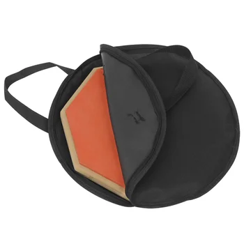 Чанта за ням барабан От антикорозионна плат Оксфорд, черни раници, чанта за принадлежности за ударни инструменти, черен